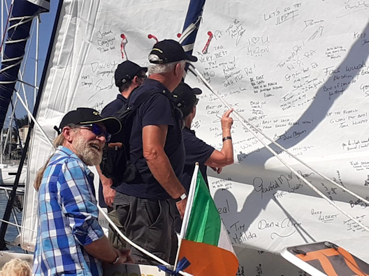 Signing the Sails